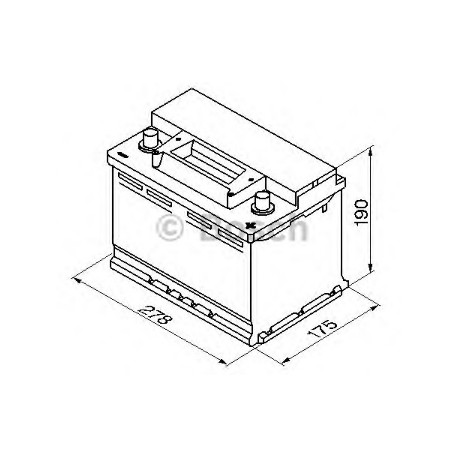 Аккумулятор BOSCH Audi A4 (8E2, B6)